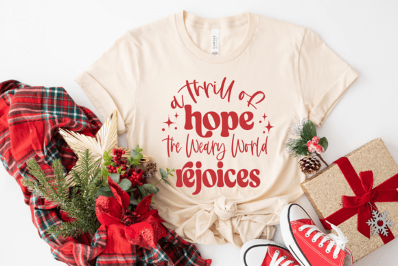 A Thrill of Hope Graphics for Crafts