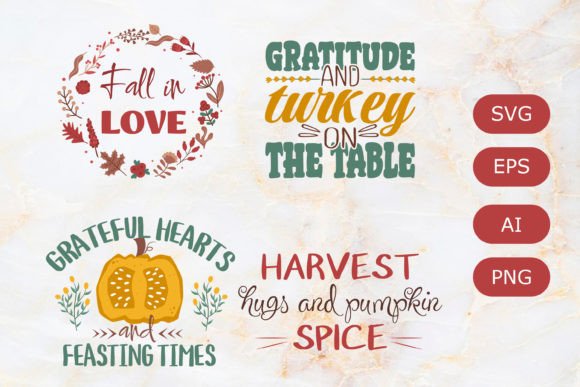 Fall Quote Calligraphy Lettering SVG