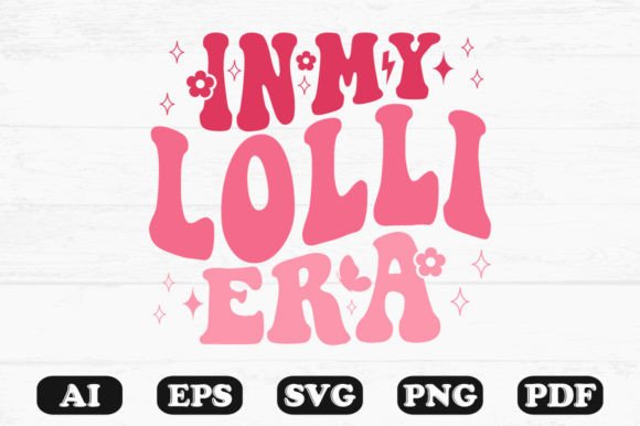 In My Loll Era Retro Wavy SVG T-shirt