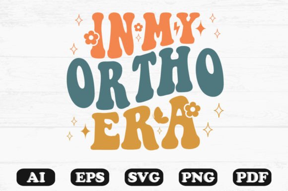 In My or Tho Era Retro Wavy SVG for Crafts & Graphics